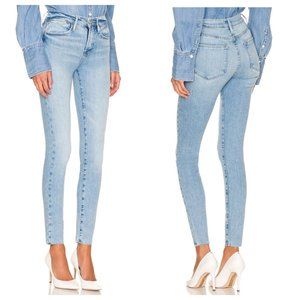 FRAME Le High Skinny Degradable Handcrafted Sz 29 Jeans NWT $228 Light Wash